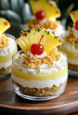 Ananas-Käsekuchen-Becher ohne backen fürs Wochenende