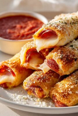 Beef turkey pepperoni Pizza Roll Breadsticks: So lecker, so einfach!