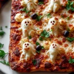 Cemetery Flatbread Pizza: Gruseliger Genuss für Halloween