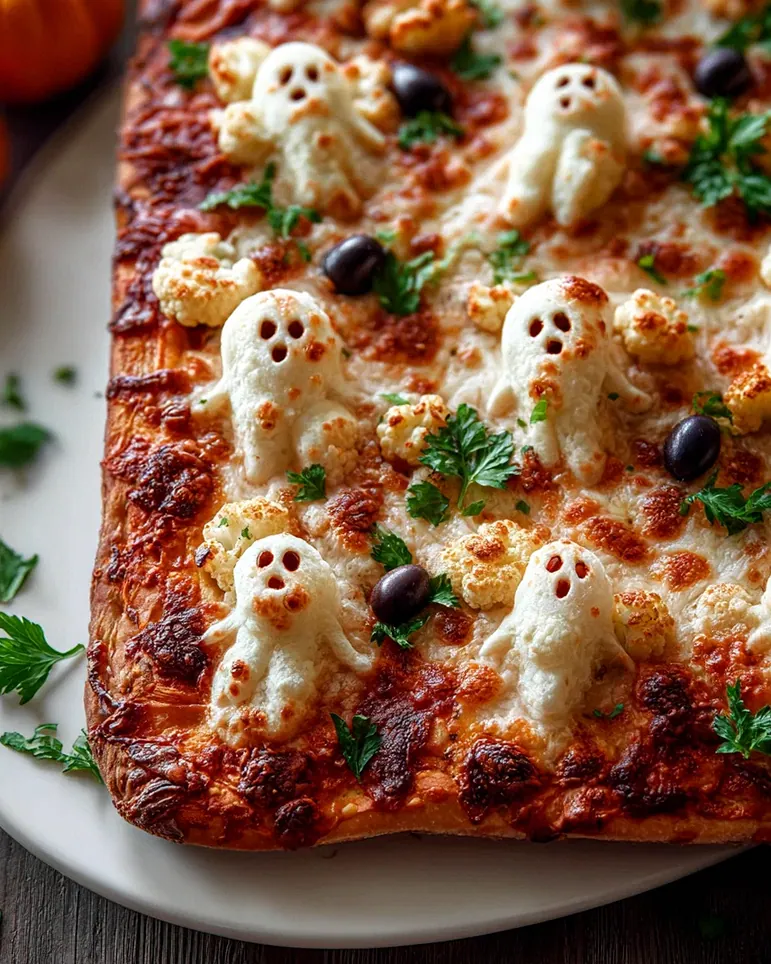 Cemetery Flatbread Pizza: Gruseliger Genuss für Halloween