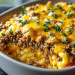 Cheeseburger Auflauf: Das beste Low Carb Comfort Food!