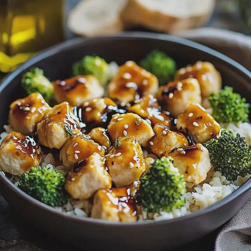 Chicken Teriyaki mit Brokkoli und Reis einfach zubereiten – Schritt 1