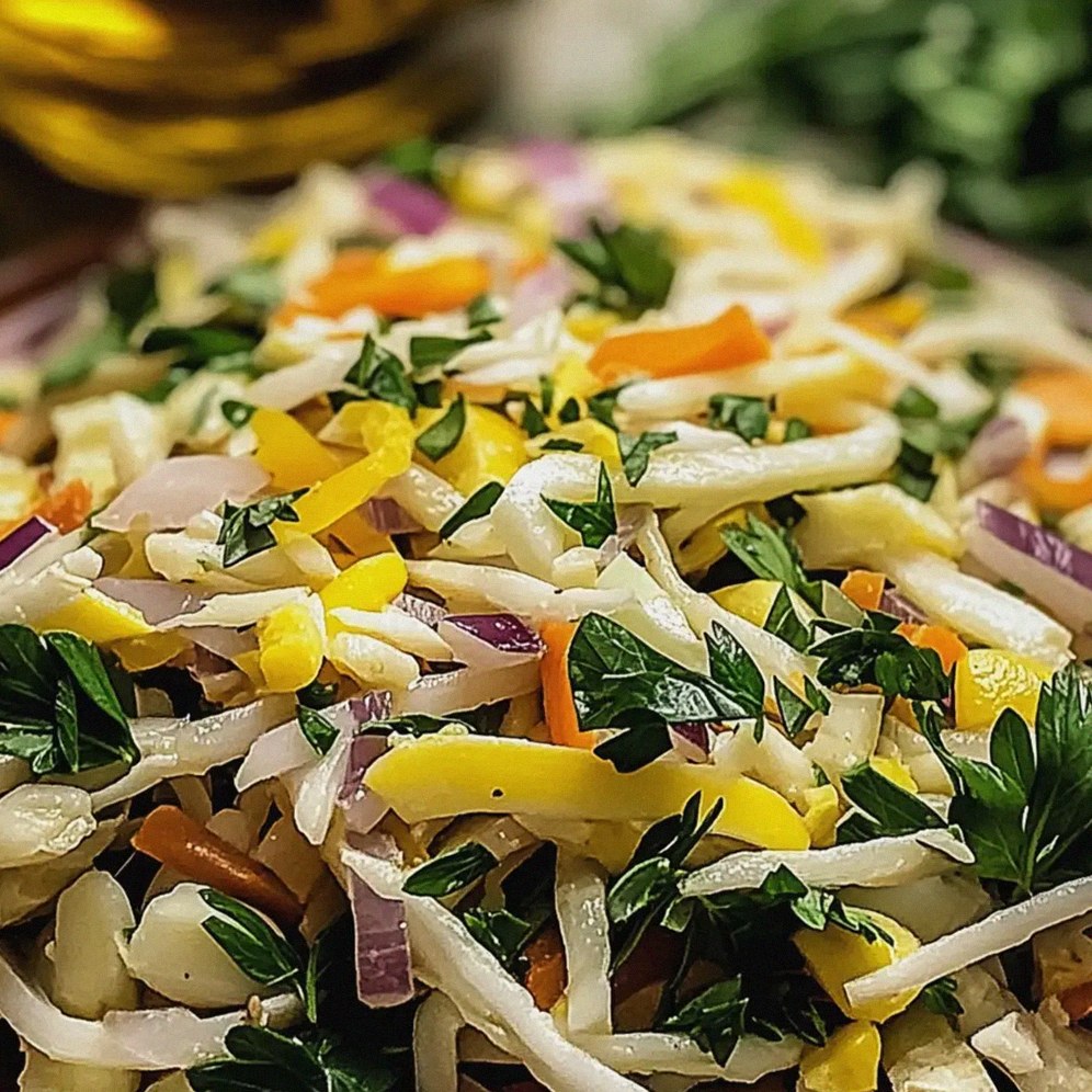 Chinakohl Salat mit Mais Honig Senf – Schritt 1