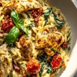 Die beste cremige Hähnchen Orzo Pfanne: Dein neues Lieblingsessen