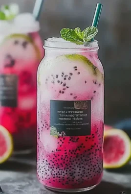 Dragonfruit Spritz erfrischender Party-Drink für den Sommer