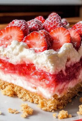 Erdbeer-Shortcake-Riegel für den perfekten Sommergenuss