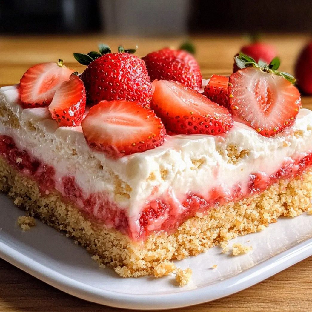 Erdbeer-Shortcake-Riegel für den perfekten Sommergenuss – Schritt 2