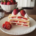 Erdbeerkreppkuchen – Leicht & Luftig genießen