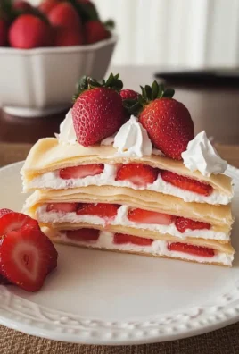 Erdbeerkreppkuchen – Leicht & Luftig genießen