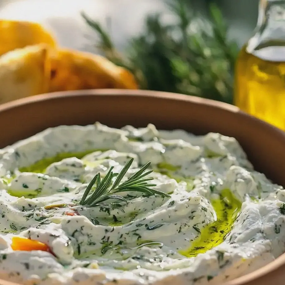 Feta Dip mit Knoblauch Joghurt einfach selbst zubereiten – Schritt 2