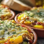 Gefüllte Paprika mit Reis - Einfaches Rezept für jeden Tag