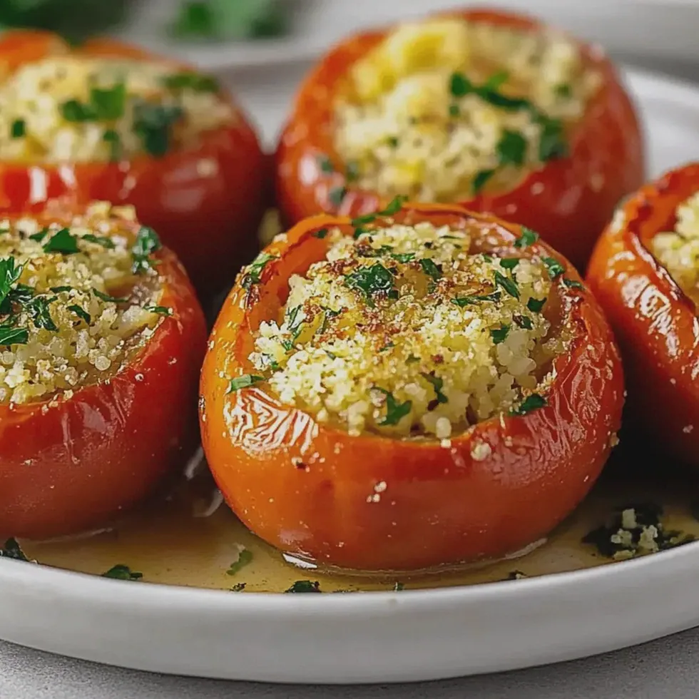 Gefüllte Tomaten Airfryer – Schritt 1