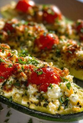 Gefüllte Zucchini mit Feta – Leckeres Rezept für Genießer!