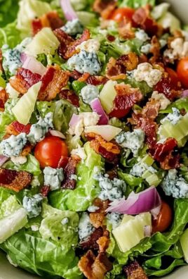 Gehackter Salat mit Zesty Zitronen-Basilikum-Dressing