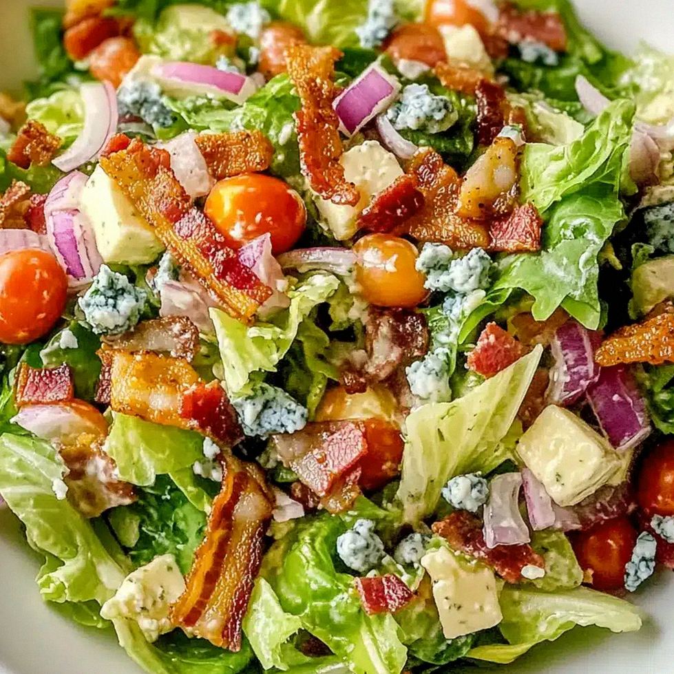 Gehackter Salat mit Zesty Zitronen-Basilikum-Dressing – Schritt 1