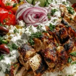 Griechische Chicken Gyro Bowls – Gesund und lecker genießen!