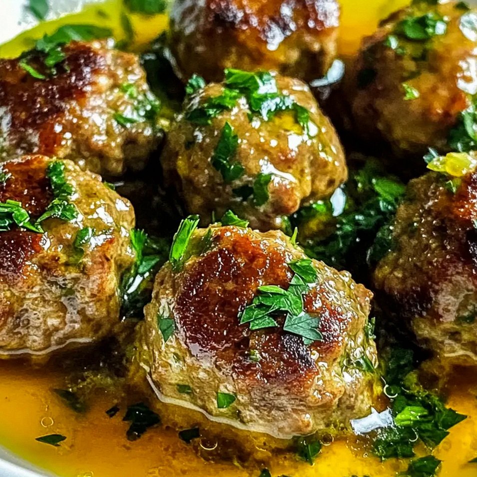 Griechische Fleischbällchen in Zitronensauce Genuss – Schritt 2