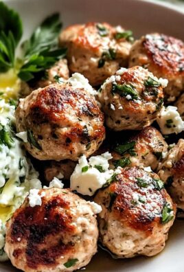 Griechische Hähnchenfleischbällchen ganz einfach zubereiten