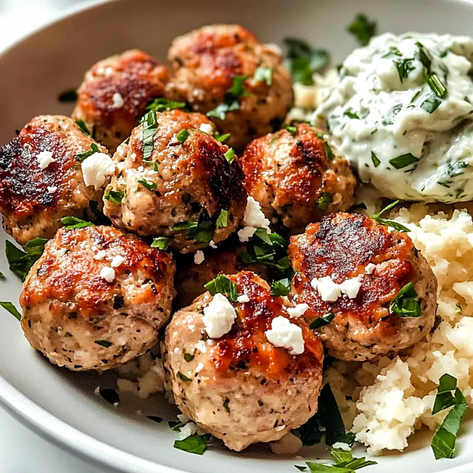 Griechische Hähnchenfleischbällchen ganz einfach zubereiten – Schritt 1