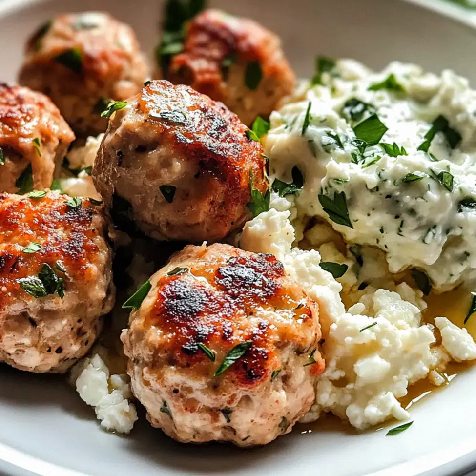 Griechische Hähnchenfleischbällchen ganz einfach zubereiten – Schritt 2