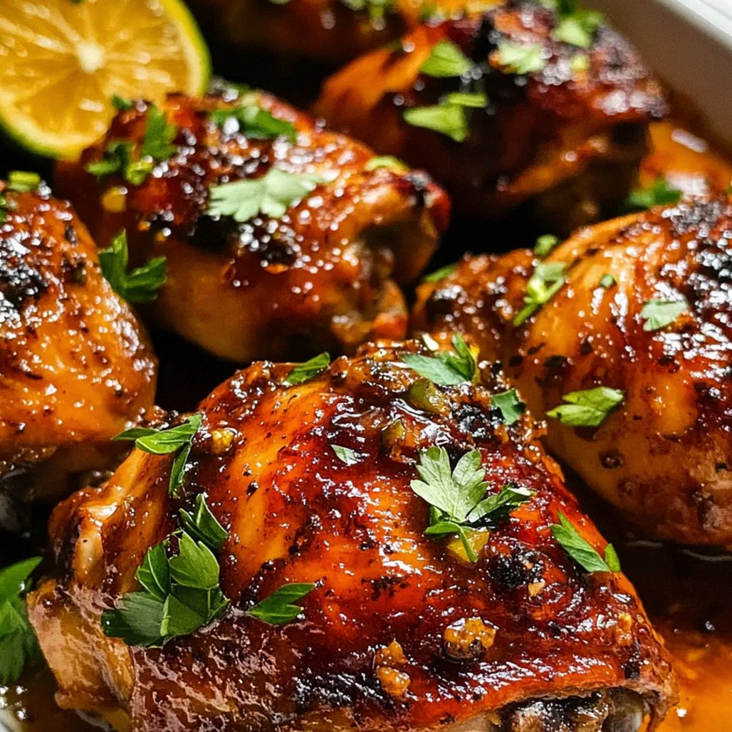Hähnchen gegrillt mit frischem Zitrus-Marinade
