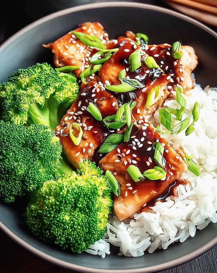 Hähnchen-Teriyaki mit Brokkoli und Reis – Schritt 2