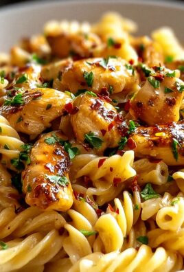 Honig-Pfeffer-Hühnchen Pasta Rezept – Schnelle Genussmomente!