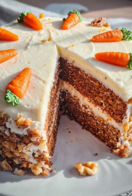 Karottenkuchen mit Frischkäse-Frosting