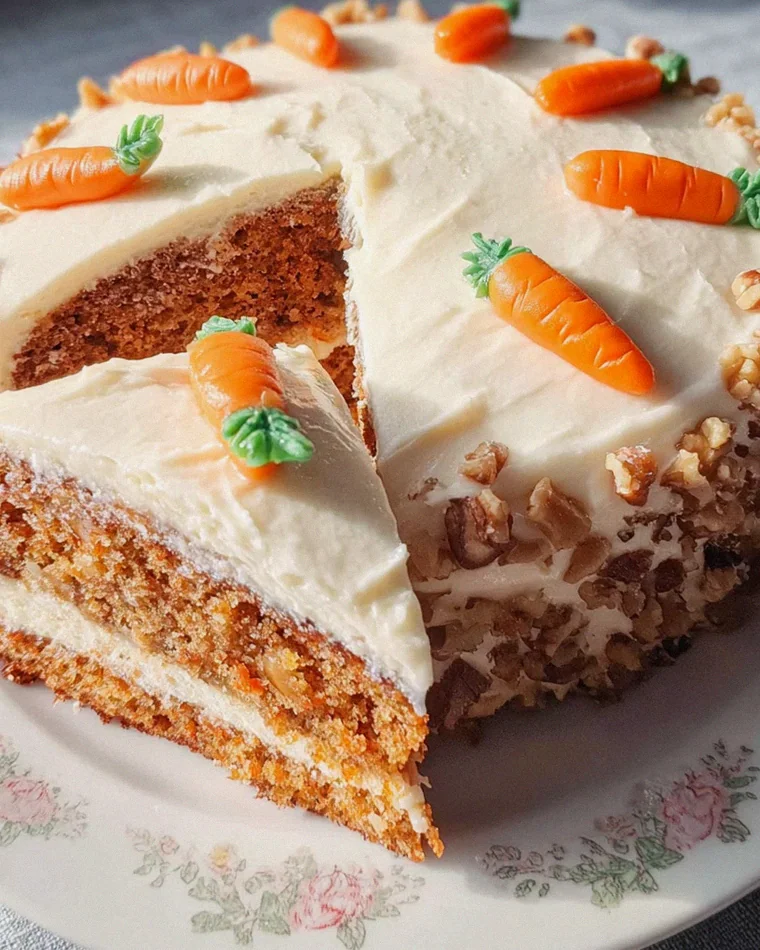 Karottenkuchen mit Frischkäse-Frosting – Schritt 2