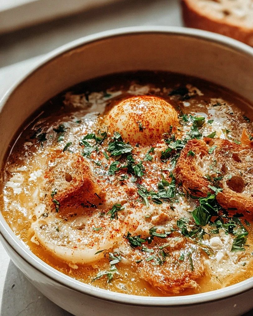 Knoblauchsuppe Rezept: Herzhaft & Cremig genießen! – Schritt 2