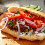 Knusprige Linsen-Veggie-Patties: Dein Traum-Sandwich!
