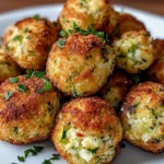 Knusprige Zucchini-Feta-Bällchen für jeden Anlass