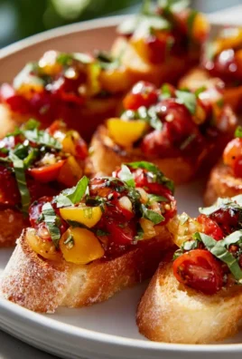 Köstliche Mini Bruschetta