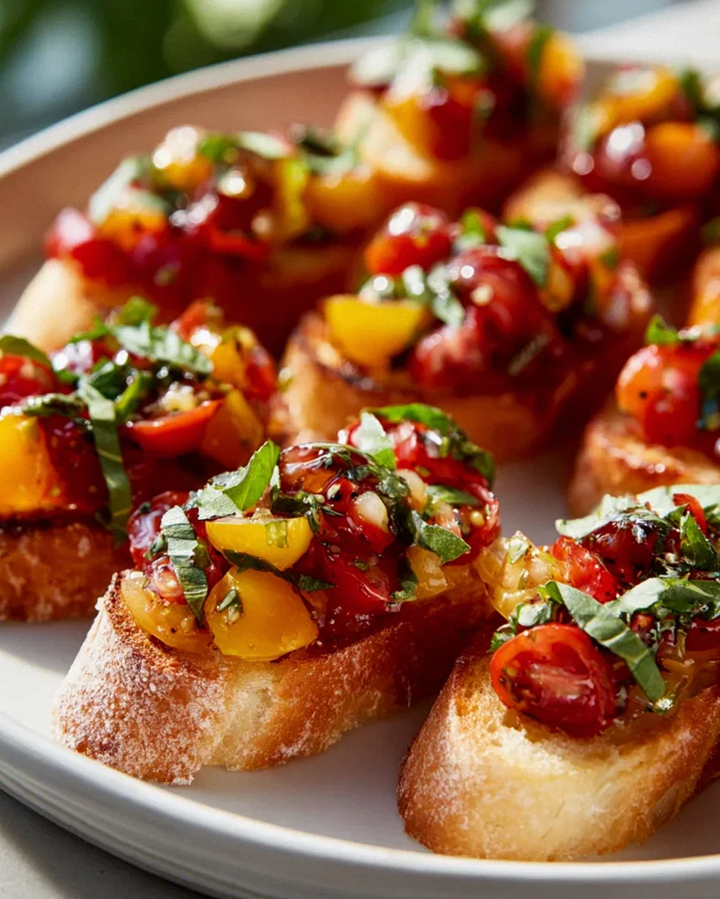 Köstliche Mini Bruschetta