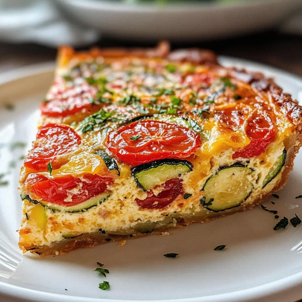 Krustenlose Zucchini-Tomaten-Quiche ganz einfach gemacht – Schritt 2