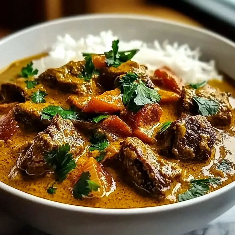 Lamm Kardamom Curry cremig Einfach und Schnell