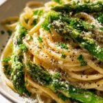 Leckere Spargel Pasta mit grünem Spargel - schnell & einfach!