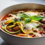 Low Carb Lasagne Suppe: Zucchini Nudeln – Einfach Köstlich!