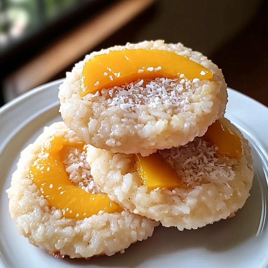 Mango Klebriger Reis Kekse für tropischen Genuss – Schritt 1