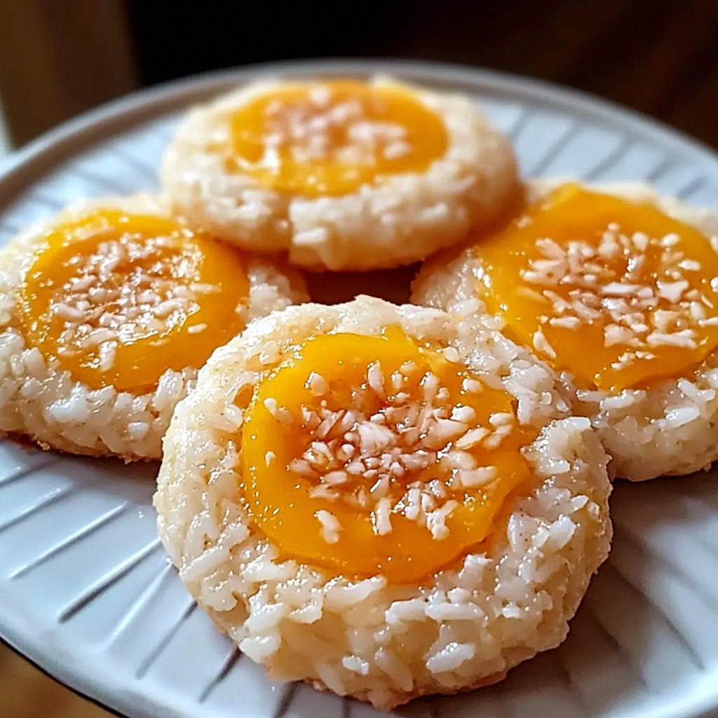 Mango Klebriger Reis Kekse für tropischen Genuss – Schritt 2