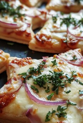 Mini-Flammkuchen-Sterne