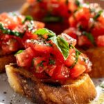Sonnige Tomaten-Bruschetta
