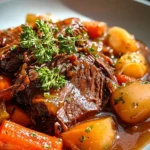 Sonniger Schmorbraten: Ultimativ zart mit viel Sauce!