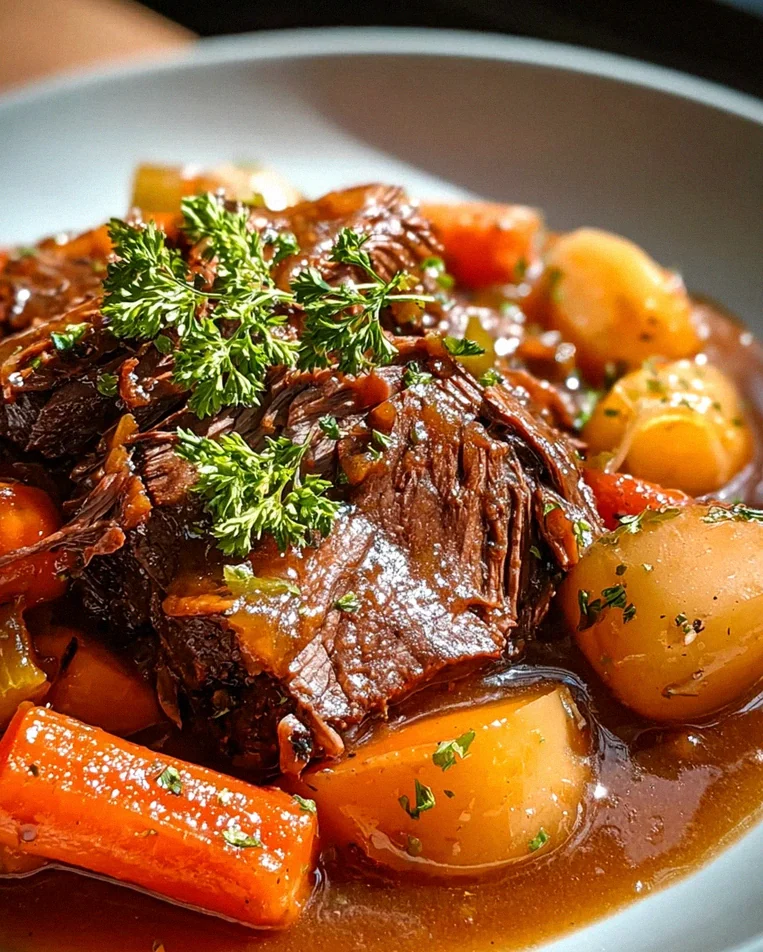 Sonniger Schmorbraten: Ultimativ zart mit viel Sauce!