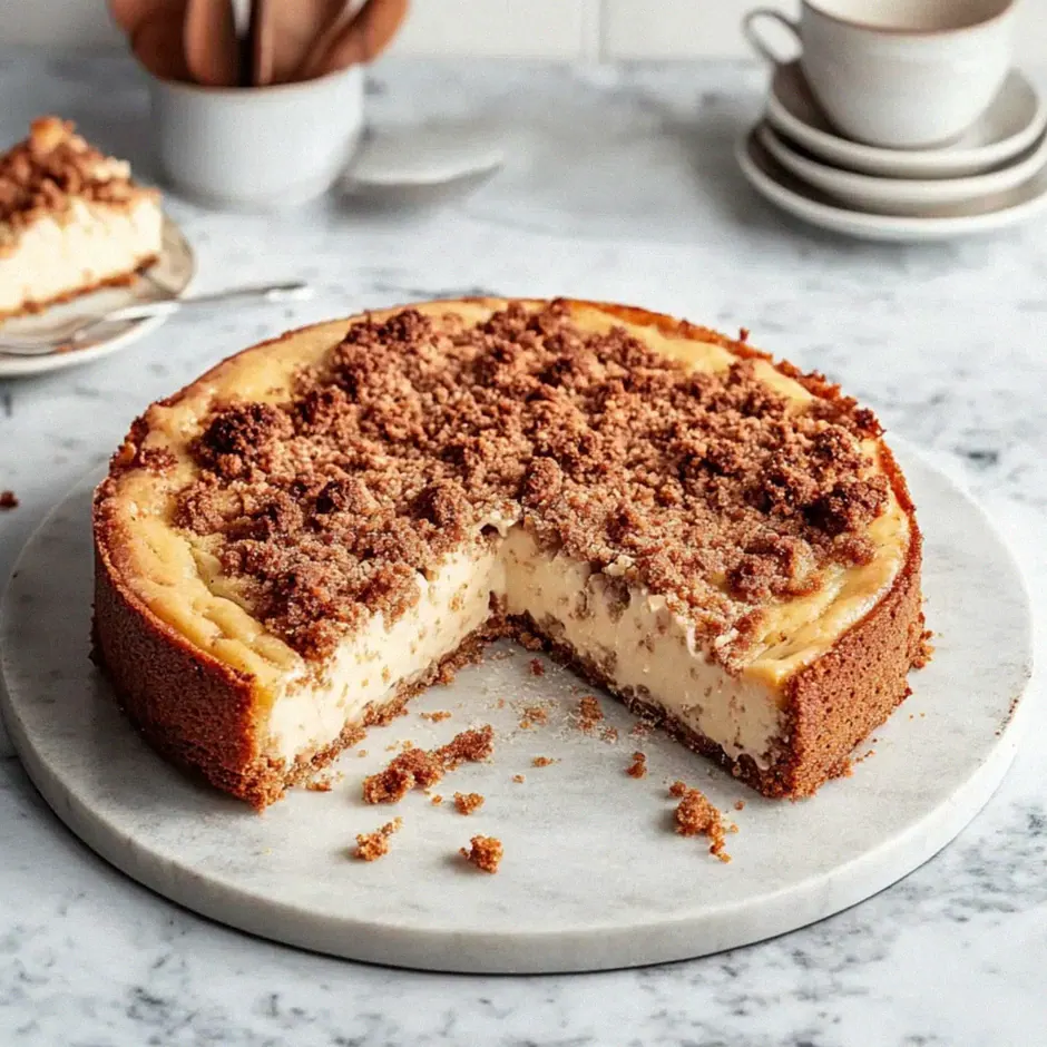Spekulatius Käsekuchen mit Streusel Einfach und Schnell