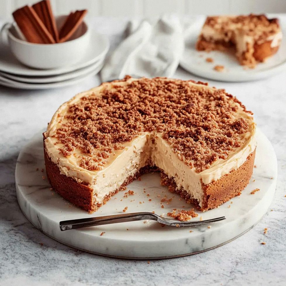 Spekulatius Käsekuchen mit Streusel Einfach und Schnell – Schritt 2