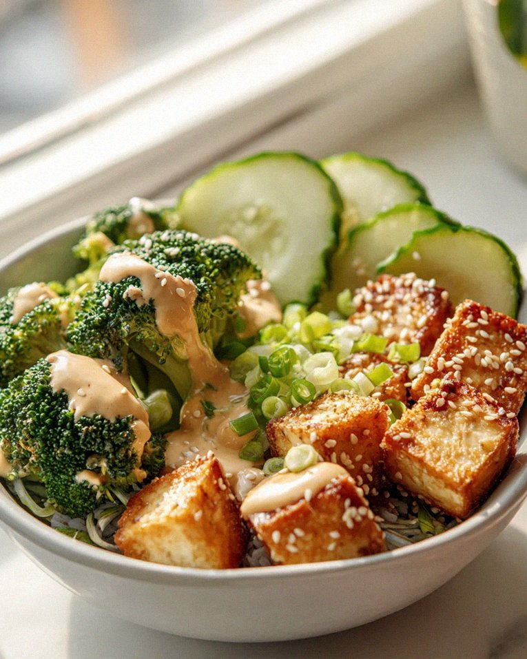 Tofu & Broccoli Bowl: Gesund & lecker mit Sesam-Dressing – Schritt 2