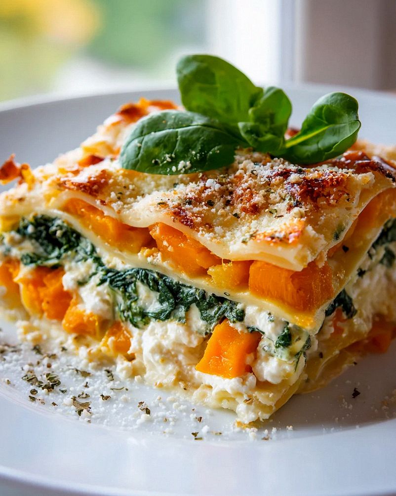 Ultimative Kürbis-Spinat-Lasagne: Unglaublich Lecker & Einfach