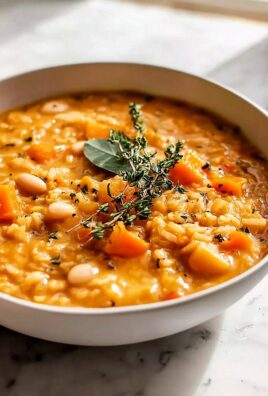 Vegane Kürbisreis Suppe: Cremig, Einfach & Lecker!