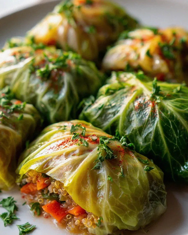 Vegetarische Kohlrouladen: Quinoa-Gemüse-Füllung purer Genuss! – Schritt 2